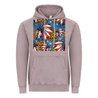4th Of July Indian Headdress Seamless Pattern Vintage Hoodie | Teevron