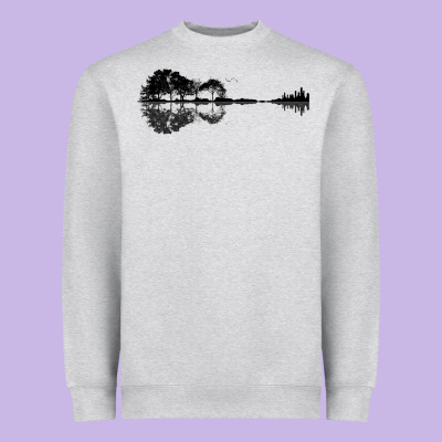 Nature Guitar Heavyweight Sweatshirt Designed By Bettercallsaul