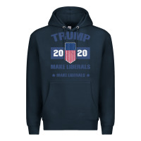 Navy Trump Quotes Premium Hoodie - Bettercallsaul