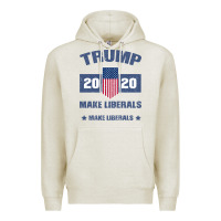 Oatmeal Heather Trump Quotes Premium Hoodie - Bettercallsaul