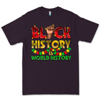 Plum black history is world history Premium Tee - texasbilliewilder