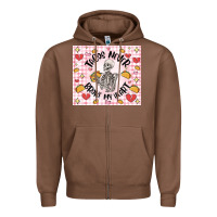 Chestnut tacos never broke my heart Zipper Hoodie - MaliasSmallBusiness