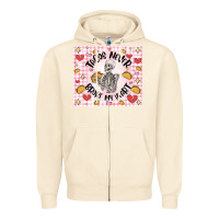 Sandshell tacos never broke my heart Zipper Hoodie - MaliasSmallBusiness