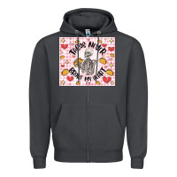 Smoke tacos never broke my heart Zipper Hoodie - MaliasSmallBusiness