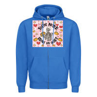 True Royal tacos never broke my heart Zipper Hoodie - MaliasSmallBusiness