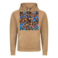 Vintage Camel 4th of juky veteran boots seamless pattern Vintage Hoodie - HRA Design Shop