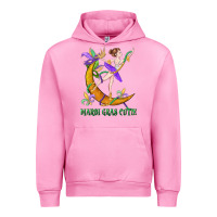Fuchsia Pink mardi gras cutie Urban Hoodie - CowGirlArtShop