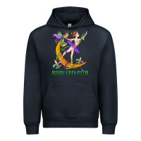 Navy mardi gras cutie Urban Hoodie - CowGirlArtShop