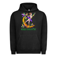 Pigment Black mardi gras cutie Urban Hoodie - CowGirlArtShop