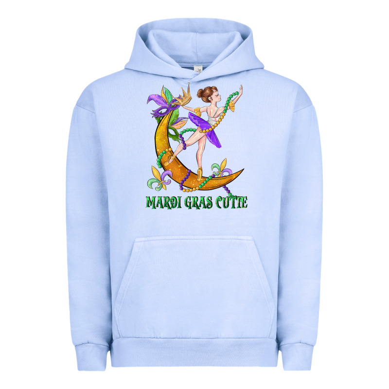 Mardi Gras Cutie Urban Hoodie by CowGirlArtShop | Teevron