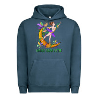 Pigment Midnight Navy mardi gras cutie Urban Hoodie - CowGirlArtShop