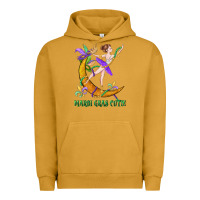 Pigment Peanut Butter mardi gras cutie Urban Hoodie - CowGirlArtShop