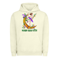 Pigment Pistachio mardi gras cutie Urban Hoodie - CowGirlArtShop