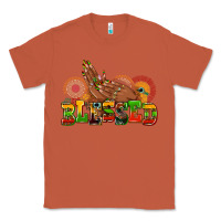 Copper blessed afro woman hands Classic Tee - AdoDesignShop