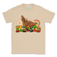 Mushroom blessed afro woman hands Classic Tee - AdoDesignShop