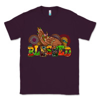 Plum blessed afro woman hands Classic Tee - AdoDesignShop