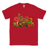 Red blessed afro woman hands Classic Tee - AdoDesignShop