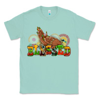 Seafoam blessed afro woman hands Classic Tee - AdoDesignShop