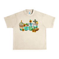Sandshell jesus coffee cups Urban Heavy Tee - AdoDesignShop