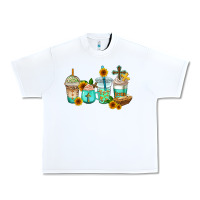 White jesus coffee cups Urban Heavy Tee - AdoDesignShop