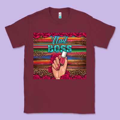 Nail Boss Classic Tee Designed By Artiststas