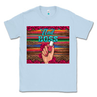 Dusty Blue nail boss Classic Tee - Artiststas