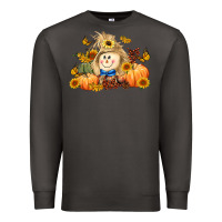 Smoke fall scarecrow Premium Sweatshirt - LillyAllenDesigns