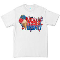 White sweet land of liberty Premium Tee - Zillion Design Studio
