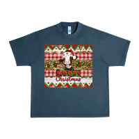 Midnight Navy Moooey christmas Urban Heavy Tee - Artiststas