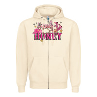 Sandshell howdy honey Zipper Hoodie - MaliasSmallBusiness