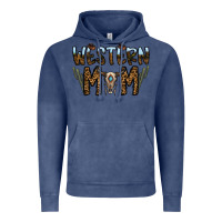 Vintage Denim western mom Vintage Hoodie - CowhideDigitalArt