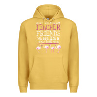 Antique Gold We Are More Than Just Teacher Friends We Are Like A Really Small Gang Premium Hoodie - Bettercallsaul