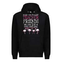 Black We Are More Than Just Teacher Friends We Are Like A Really Small Gang Premium Hoodie - Bettercallsaul