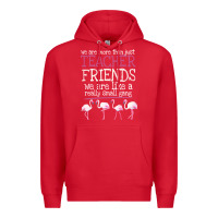 Red We Are More Than Just Teacher Friends We Are Like A Really Small Gang Premium Hoodie - Bettercallsaul