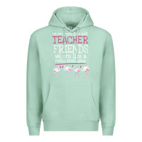 Seafoam We Are More Than Just Teacher Friends We Are Like A Really Small Gang Premium Hoodie - Bettercallsaul