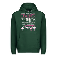 Sports Green We Are More Than Just Teacher Friends We Are Like A Really Small Gang Premium Hoodie - Bettercallsaul