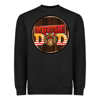Black firefighter coasters Heavyweight Sweatshirt - AdoDesignShop