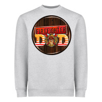 Heather Grey firefighter coasters Heavyweight Sweatshirt - AdoDesignShop