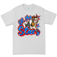 Dove Grey oh my stars pig Premium Tee - Zillion Design Studio