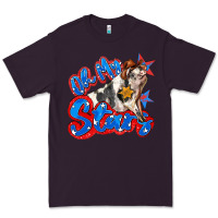 Plum oh my stars pig Premium Tee - Zillion Design Studio