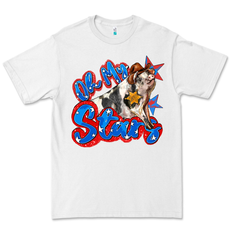 Oh My Stars Pig Premium Tee by Zillion Design Studio | Teevron