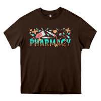 Chocolate Brown pharmacy Heavy Core Tee - texasbilliewilder