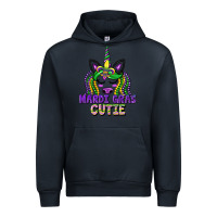 Navy mardi gras cutie unicorn Urban Hoodie - CowGirlArtShop