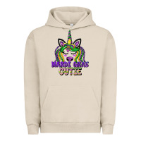 Pigment French Oak mardi gras cutie unicorn Urban Hoodie - CowGirlArtShop
