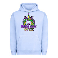 Pigment Grape Ice mardi gras cutie unicorn Urban Hoodie - CowGirlArtShop