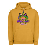 Pigment Peanut Butter mardi gras cutie unicorn Urban Hoodie - CowGirlArtShop