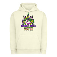 Pigment Pistachio mardi gras cutie unicorn Urban Hoodie - CowGirlArtShop