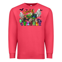 Cardinal spooky crusher monster truck Premium Sweatshirt - LillyAllenDesigns