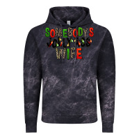 Cloud Black Somebody's Jolly Ass Wife Vintage Hoodie - FaDigitalArtStudio