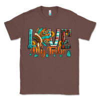 Chestnut love my tribe native american indian headdress Classic Tee - Artiststas